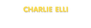 Der Vorname Charlie Elli